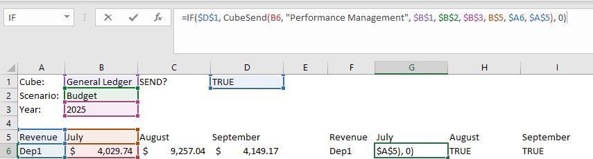 Example CubeSend